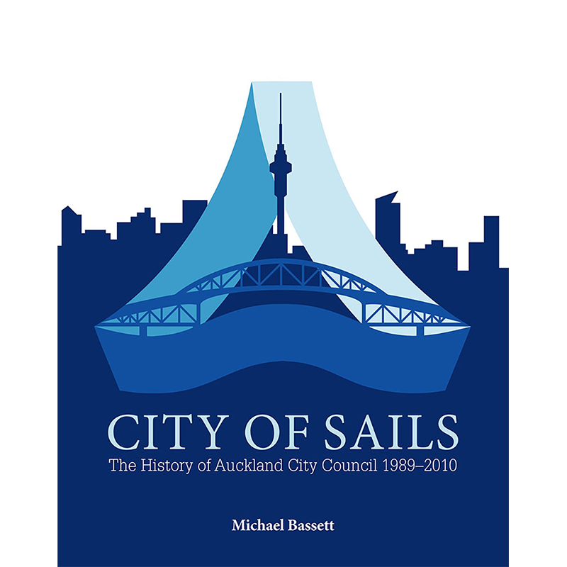 Book cover design – "City of Sails" the History of the Auckland City Council