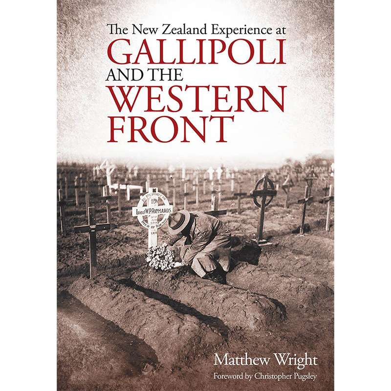 NZ war history book cover – Gallipoli and Western Front