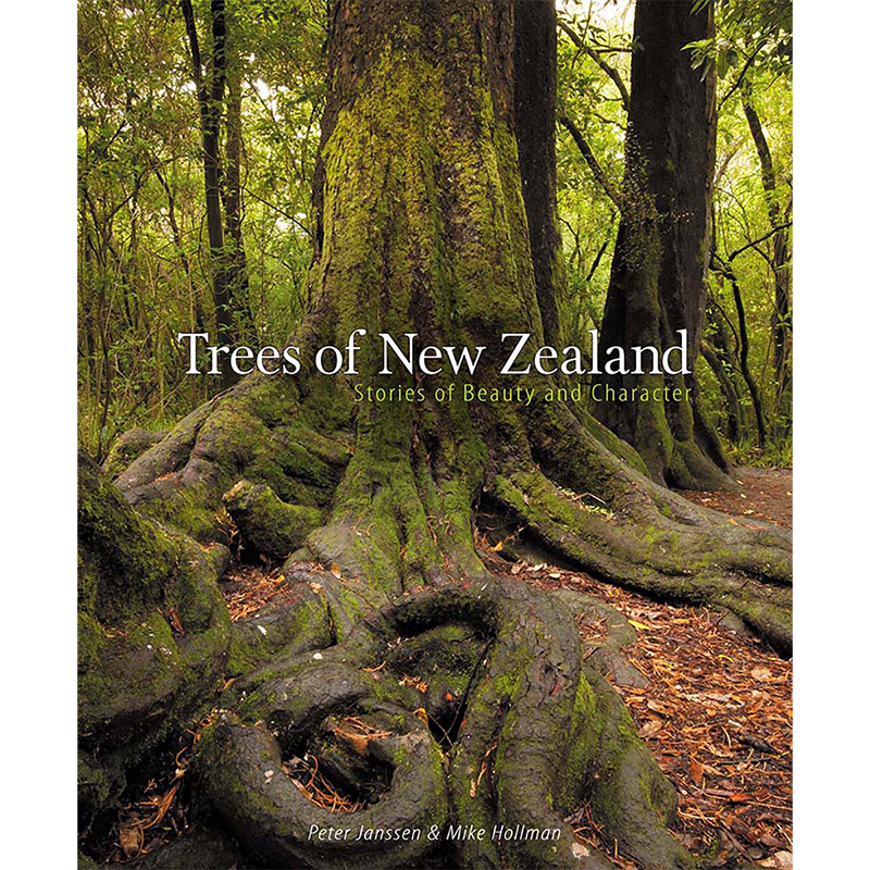 Nature and field guide – "Trees of New Zealand" cover